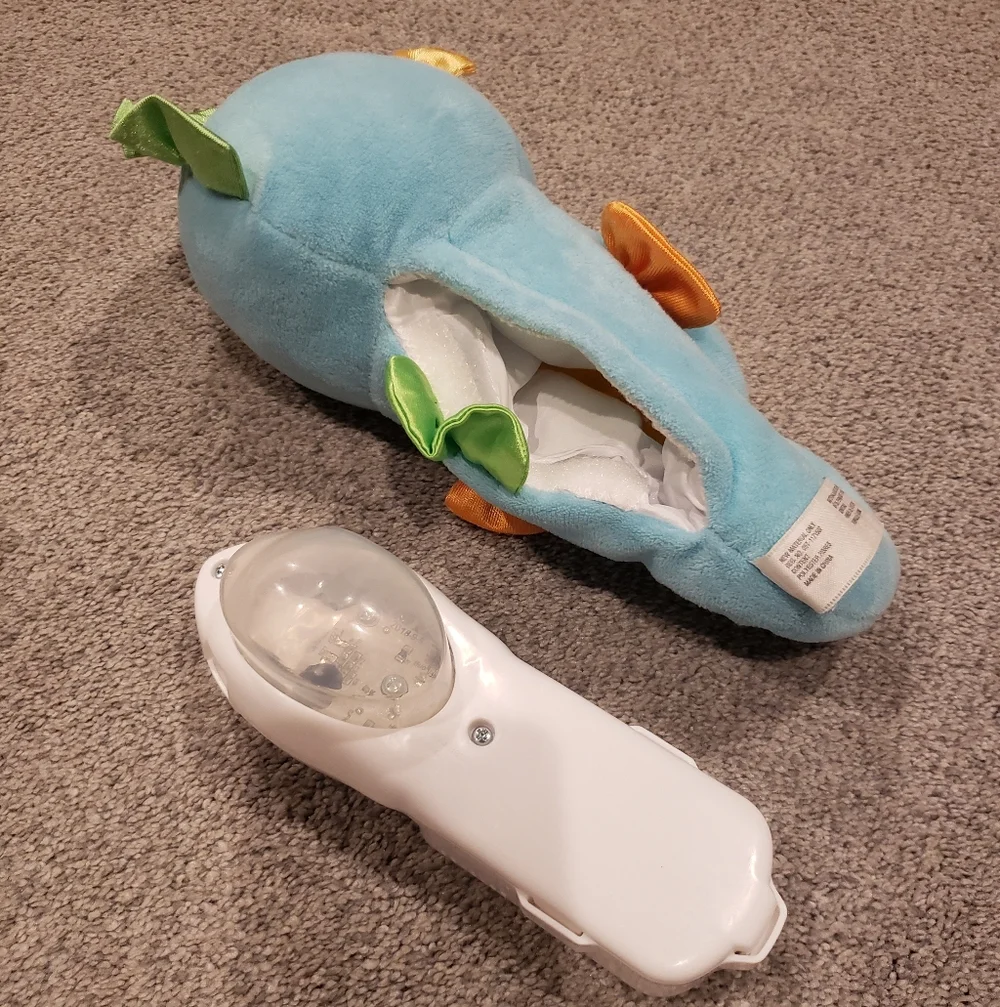 Fisher-Price Glow Seahorse & Bright Starts Rhino Toys